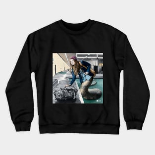 Naga Journey Cobra Fairytale Fantasy Artwork Crewneck Sweatshirt